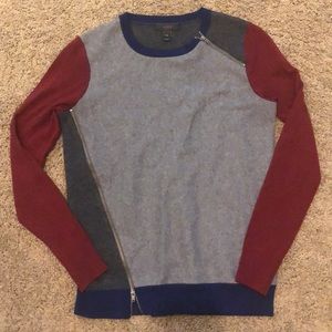 Jcrew colorblock sweater
